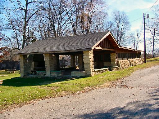 Front View of Shelter House