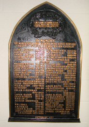 First Presbyterian Church Plaque